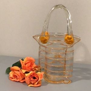 Beautiful Art Glass Purse
